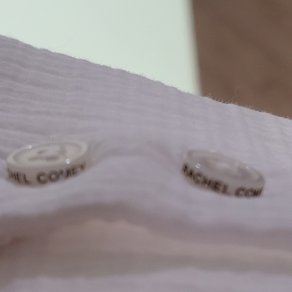 ❤️ 3 For $35 NEW Rachel Comey mock neck frame boxy top blouse shirt white 0 - Picture 6 of 12